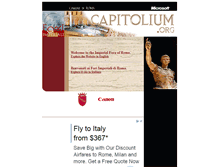 Tablet Screenshot of capitolium.org